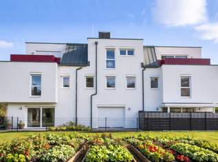 Ziegelmassiv-Reihenhaus in Grünruhelage mit City-Nähe | Niedrigenergie mit PV-Anlage & LWP | inkl. Parkplatz, 839900 €, Immobilien-Häuser in 1220 Donaustadt