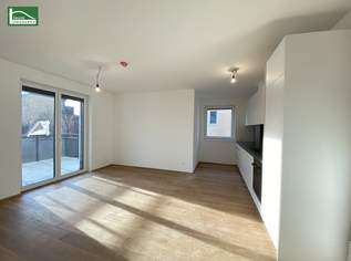 Modernes Wohnen in Eßlinger Grünruhelage-Idyll - Große Zimmer, hochwertige Ausstattung und Luftwärmepumpe!, 1299 €, Immobilien-Wohnungen in 1220 Donaustadt