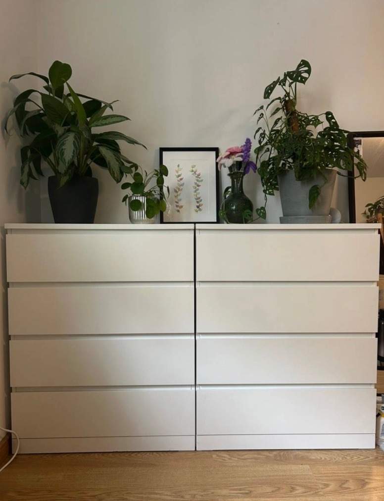 ANGEBOT: 2x Kommode MALM zum Preis von 1