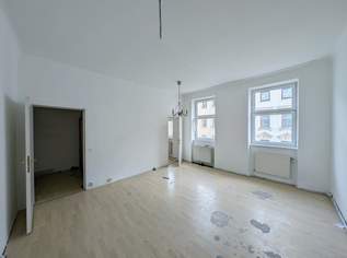 ++NEU++ Sanierungsbedürftige 3-Zimmer Altbau-Wohnung, viel Potenzial!, 229000 €, Immobilien-Wohnungen in 1200 Brigittenau
