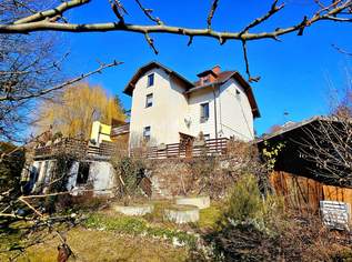 Neuer Preis! Traumaussicht garantiert: Großzügiges Ein-/Zweifamilienhaus mit vielen Möglichkeiten, 429000 €, Immobilien-Häuser in 2560 Berndorf