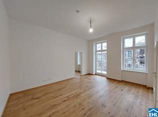 ERSTBEZUG nach Sanierung: 3-Zimmerwohnung mit 16 m² Balkon Nähe Naschmarkt, 1510.37 €, Immobilien-Wohnungen in 1040 Wieden