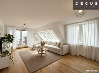 Stilvolle 3-Zimmer-Dachgeschosswohnung mit ruhiger Terrasse im Herzen der Leopoldstadt, 948500 €, Immobilien-Wohnungen in 1020 Leopoldstadt