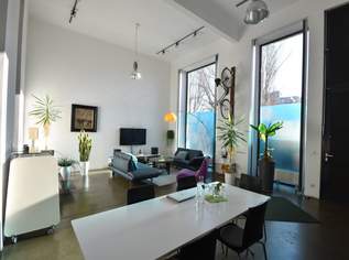 Flexibel gestaltbares Büro mit großen Glasfronten am Donaukanal, 375000 €, Immobilien-Gewerbeobjekte in 1020 Leopoldstadt