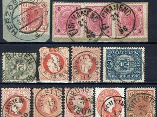 Ö-KuK Stempellot Niederösterreich ca. 109-Kleinpunkte (9), 18 €, Marktplatz-Sammlungen & Haushaltsauflösungen in 9020 Klagenfurt am Wörthersee