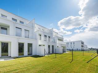 1-Zimmer-Gartenwohnung inkl Küche mit Geschirrspüler und Mikrowelle, 37m² Außenfläche und Kellerabteil / MAX4 T2-08, 719 €, Immobilien-Wohnungen in 1210 Floridsdorf