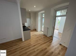 Alles NEU! Erstbezug nach Sanierung: Charmante Drei-Zimmer Gartenwohnung mit Wohn- Wintergarten in grüner Lage bei Ober St. Veit, 1399.57 €, Immobilien-Wohnungen in 1130 Hietzing