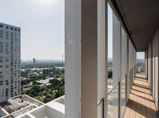 NEUBAU | 2 ZIMMER MIT BALKON | VIENNA TWENTYTWO | MIETBEGINN 1. APRIL 2026, 1434.98 €, Immobilien-Wohnungen in 1220 Donaustadt