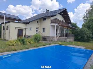 Einfamilienhaus mit Pool und großem Grundstück, 320000 €, Immobilien-Häuser in 5231 Schalchen Einfamilienhaus mit Pool und großem Grundstück, 320000 €, Immobilien-Häuser in 5231 Schalchen