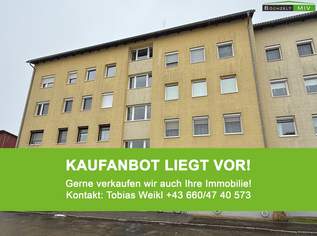 KAUFANBOT LIEGT VOR: Sanierungsbedürftige 3-Zimmer-Wohnung mit ca. 77 m² inkl. Loggia in +++ Zeltweg +++, 64900 €, Immobilien-Wohnungen in 8740 Zeltweg