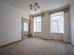 ++NEU++ 2-Zimmer Altbau-Wohnung (sanierungsbedürftig) - gut adaptierbarer Grundriss, 88900 €, Immobilien-Wohnungen in 1120 Meidling