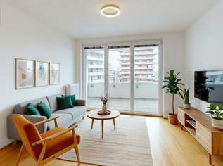 URBANES WOHNEN IN GRÜNER IDYLLE - IHR NEUES ZUHAUSE IN DER GREEN CITY, 728.89 €, Immobilien-Wohnungen in 8054 