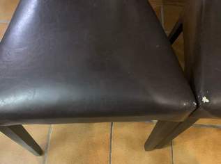Sessel für Küche oder Wohnzimmer, Dunkelbraun, gebraucht, 2 Stück Sessel für Küche oder Wohnzimmer, Dunkelbraun, gebraucht, 2 Stück