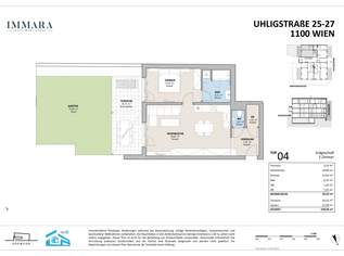 Provisionsfrei! Wunderschöner Erstbezug mit Garten, 435000 €, Immobilien-Wohnungen in 1100 Favoriten