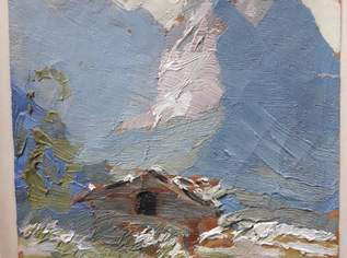 Hans Kleiber Öl auf Papier., 130 €, Marktplatz-Antiquitäten, Sammlerobjekte & Kunst in 5110 Oberndorf bei Salzburg Hans Kleiber Öl auf Papier., 130 €, Marktplatz-Antiquitäten, Sammlerobjekte & Kunst in 5110 Oberndorf bei Salzburg