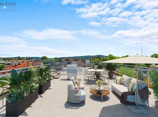 Großzügige Paarwohnung mit Dachterrasse-zentral gelegen-eigener KFZ Stellplatz-grandioser Fernblick, 549900 €, Immobilien-Wohnungen in 2100 Korneuburg