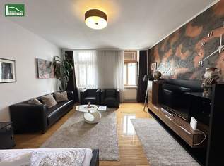 Innenstadt-nahe Lage direkt bei der U1 Vorgartenstraße - Möbliertes Apartment mit Lift im Gebäude! Schlafzimmer in Innenhof-Ausrichtung, 309900 €, Immobilien-Wohnungen in 1020 Leopoldstadt