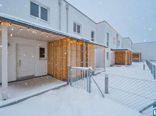 Familienglück im Grünen – nachhaltige Reihenhäuser am Kanal, 1450 €, Immobilien-Häuser in Niederösterreich