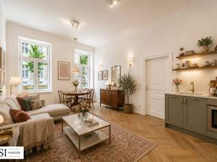 Erstbezug im Altbau: Stilvolle 2-Zimmer-Wohnung in der Löwenherzgasse, 229000 €, Immobilien-Wohnungen in 1030 Landstraße