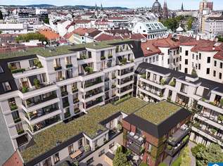 Urbanes Leben spüren. Nachhaltig wohnen, modern wachsen., 639000 €, Immobilien-Wohnungen in 1150 Rudolfsheim-Fünfhaus