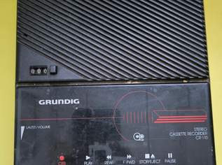 Tonbandgerät Grundig CR110 Stereo Kassettenrekorder