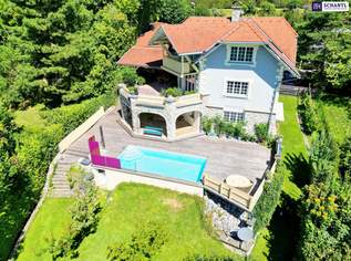 PRÄCHTIG! RIESIGER POOLBEREICH MIT AUSBLICK ÜBER GRAZ!! Exklusives Einfamilienhaus in Eggenberg mit Pool, XXL-Terrasse & Traumgarten – Ihre private Oase in Graz!, 1149000 €, Immobilien-Häuser in 8020 