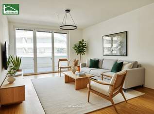 Ihr neues Zuhause in grüner Idylle - Geräumige 2-Zimmer-Wohnung mit Balkon in der Green City!, 760.65 €, Immobilien-Wohnungen in 8054 