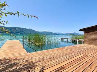 Wörthersee - Nordufer: einzigartige Neubau-Villa *Outdoorpool, LIFT, 5 Garagen, privater Seezugang*, 3650000 €, Immobilien-Häuser in 9020 Wörthersee - Nordufer: einzigartige Neubau-Villa *Outdoorpool, LIFT, 5 Garagen, privater Seezugang*, 3650000 €, Immobilien-Häuser in 9020