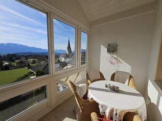 Zauberhafte Wohnung am Millstätter Sonnenplateau mit weitem Panoramblick, 299000 €, Immobilien-Wohnungen in 9872 Millstatt am See