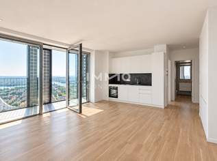 47. Etage mit 38qm Loggia: DC2 Tower: 3 Zimmer mit Skylineblick, 2800 €, Immobilien-Wohnungen in 1220 Donaustadt 47. Etage mit 38qm Loggia: DC2 Tower: 3 Zimmer mit Skylineblick, 2800 €, Immobilien-Wohnungen in 1220 Donaustadt