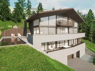 Grundstück mit Baugenehmigung für eine Freizeitwohnsitz-Luxusvilla, 1290000 €, Immobilien-Häuser in 6364 Gemeinde Brixen im Thale
