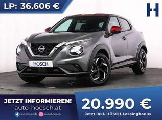 Juke N-Connecta 114 DIG-T Aut. 360° ACC -36%, 21990 €, Auto & Fahrrad-Autos in 4061 Pasching