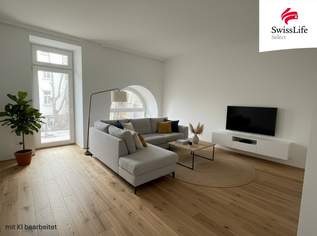 GürtelGarten – Modern wohnen, entspannt im Grünen“ Urbaner Rückzugsort mit eigener Freifläche, 655000 €, Immobilien-Wohnungen in 1070 Neubau