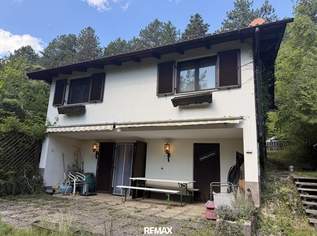 Natur pur! Gemütliches Einfamilienhaus in Feichtenbach mit Garten, Terrasse und Kamin!, 198000 €, Immobilien-Häuser in 2763 Feichtenbach