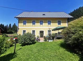 Bauernhaus mit Stallgebäude, umliegenden Wiesenflächen und Wald, 369000 €, Immobilien-Häuser in 8621 Palbersdorf