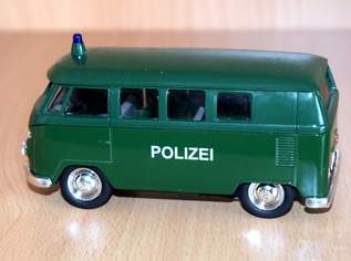 Welly Modellauto VW T1 Bus 1963 Polizei Maßstab 1:43, 10 €, Marktplatz-Spiele, Bastelmaterial & Modellbau in 3370 Gemeinde Ybbs an der Donau