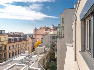 Six in the City: Premium 2-Zimmer Apartment mit Balkon!! BESTLAGE direkt beim Haus des Meeres, 1575 €, Immobilien-Wohnungen in 1060 Mariahilf