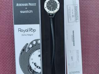 Swatch x Audemars Piguet Royal Pop Ocho Negro – ungetragen mit Kaufbeleg, 649 €, Kleidung & Schmuck-Accessoires, Uhren, Schmuck in 1190 Döbling Swatch x Audemars Piguet Royal Pop Ocho Negro – ungetragen mit Kaufbeleg, 649 €, Kleidung & Schmuck-Accessoires, Uhren, Schmuck in 1190 Döbling