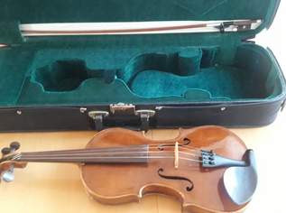 Böhmische Geige mit Geigenkasten