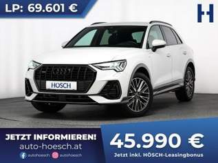 Q3 35 TDI quattro 2x S-LINE MATRIX 19er ASSISTENZ, 47490 €, Auto & Fahrrad-Autos in 4061 Pasching