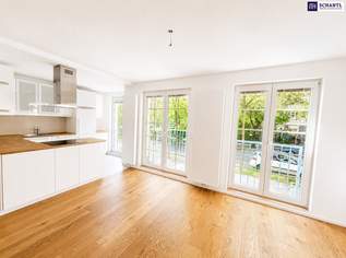 Gartenwohnung mit Urlaubsfeeling in Währing – 2 Balkone, Kamin & privater Eigengarten nahe Gersthof, 650000 €, Immobilien-Wohnungen in 1180 Währing