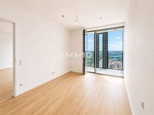 DC2 Tower: 43. Etage - Erstbezug mit 14m2 Loggia – Stilvolle 2-Zimmer-Wohnung, 1700 €, Immobilien-Wohnungen in 1220 Donaustadt DC2 Tower: 43. Etage - Erstbezug mit 14m2 Loggia – Stilvolle 2-Zimmer-Wohnung, 1700 €, Immobilien-Wohnungen in 1220 Donaustadt