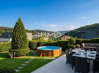 Ihr privates Gartenparadies in Döbling – Charmantes Gartenhaus mit Pool, Sonnenterrasse & traumhaftem Ausblick!, 319000 €, Immobilien-Häuser in 1190 Döbling Ihr privates Gartenparadies in Döbling – Charmantes Gartenhaus mit Pool, Sonnenterrasse & traumhaftem Ausblick!, 319000 €, Immobilien-Häuser in 1190 Döbling