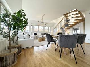 Blickfang pur! 2,5-Zimmer-Maisonette mit Galerie & Fernsicht auf Schloss Wilhelminenberg, 399000 €, Immobilien-Wohnungen in 1160 Ottakring
