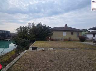 Seegrundstück mit eigenem Steg - machen Sie es zu Ihrem Wohntraum! (aktuell mit kleinem Gartenhäuschen), 239000 €, Immobilien-Grund und Boden in 2434 Katastralgemeinde Götzendorf an der Leitha