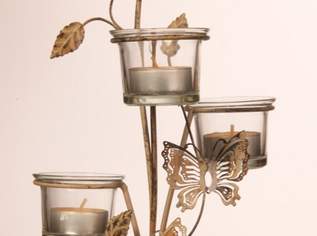 Teelichthalter Schmetterlinge