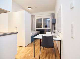 EFFI Studios im 22. Bezirk | Student & young professionals residence in Vienna, 558.51 €, Immobilien-Wohnungen in 1220 Donaustadt