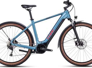 Cube Nuride Hybrid Performance 625 Allroad metalblue'n'red Größe: 62 cm, 2399 €, Auto & Fahrrad-Fahrräder in Österreich