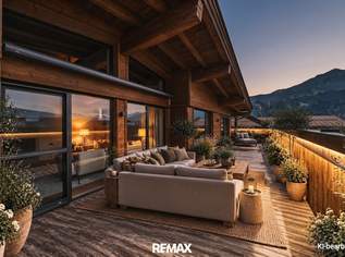 ALPINE ELEGANCE – Exklusives Panorama-Penthouse mit 135 m² Sonnenterrasse, 2295000 €, Immobilien-Wohnungen in 6380 Marktgemeinde St. Johann in Tirol