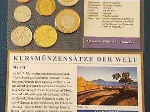 Kursmünzensatz MALAWI, 15 €, Marktplatz-Antiquitäten, Sammlerobjekte & Kunst in 2320 Rannersdorf